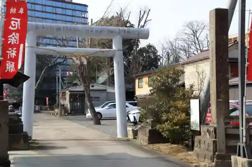 阿邪訶根神社の鳥居