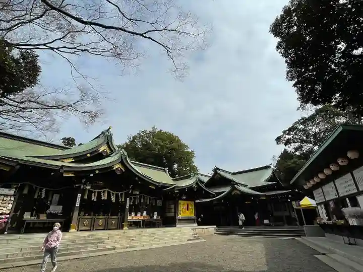 検見川神社の本殿・本堂