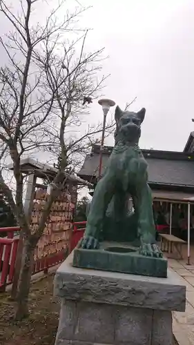 武蔵御嶽神社の狛犬