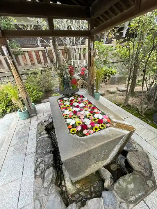 彦島八幡宮の手水舎