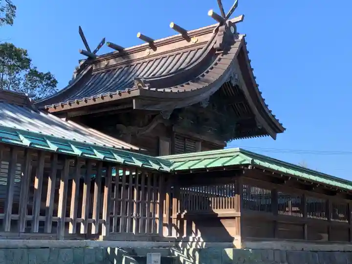 焼津神社の本殿・本堂