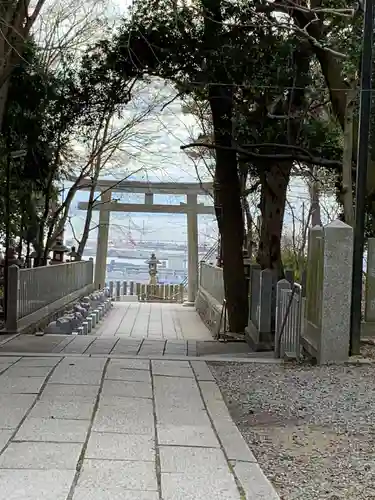 保久良神社の鳥居