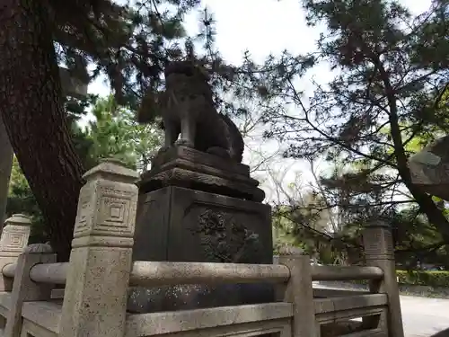 北野天満宮の狛犬