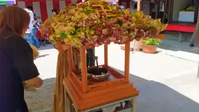 善光寺柳池院のお祭り