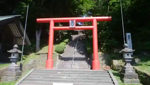 本輪西八幡神社の鳥居