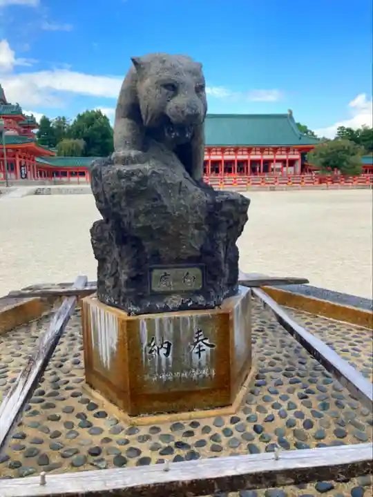 平安神宮の狛犬