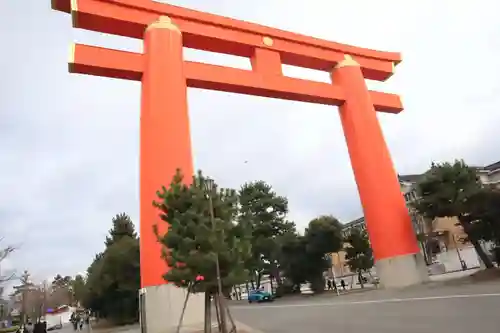 平安神宮の鳥居