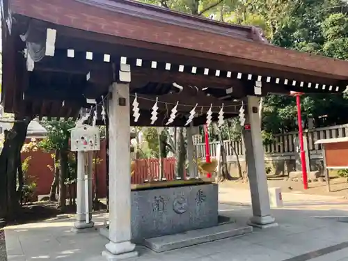 富岡八幡宮の手水舎