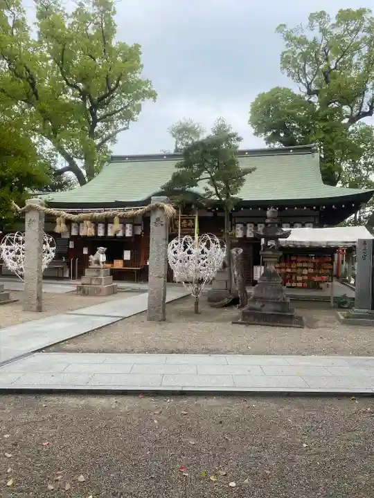 布忍神社の本殿・本堂