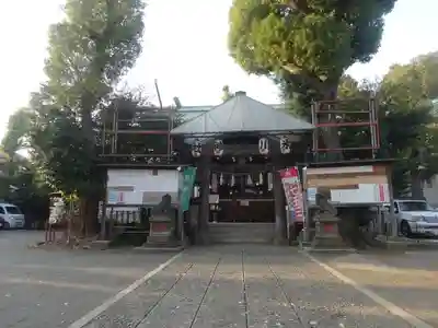 幡ケ谷氷川神社の本殿・本堂