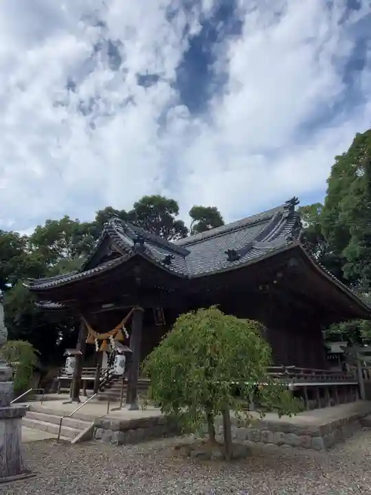 老津神社の本殿・本堂