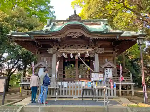 鶴嶺八幡宮の本殿・本堂