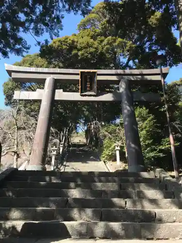 伊豆山神社の鳥居