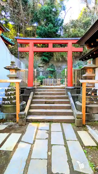 王子稲荷神社の鳥居
