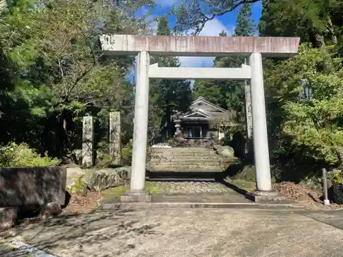 恵那神社の鳥居