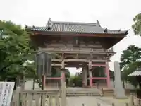 葛井寺の山門・神門