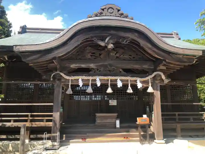 伊和都比売神社の本殿・本堂