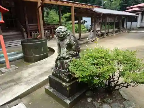 宮川熊野神社の狛犬