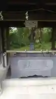 藤島神社(贈正一位新田義貞公之大宮)の手水舎