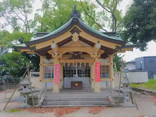 小木田神社の本殿・本堂