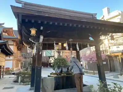 櫛田神社の手水舎