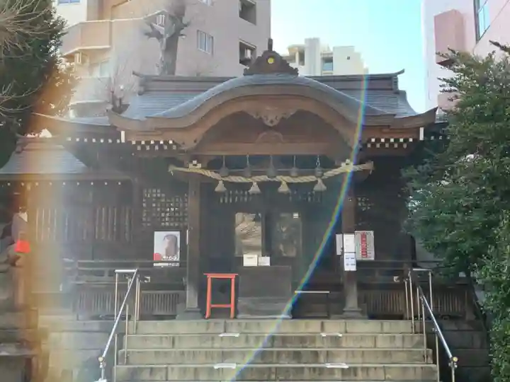 池尻稲荷神社の本殿・本堂