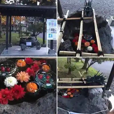 伊達神社の手水舎