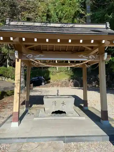 高賀神社の手水