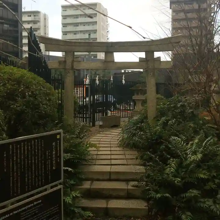 成子天神社の鳥居