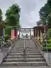 中野沼袋氷川神社の鳥居