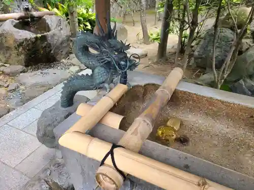 彦島八幡宮の手水舎