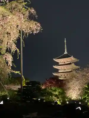 東寺(教王護国寺)の塔