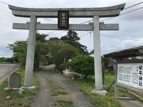 琴平神社の鳥居