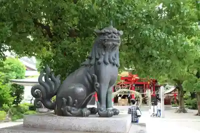 御霊神社の狛犬