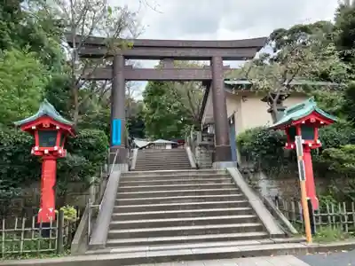 江島神社の鳥居