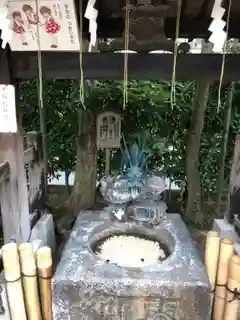 高木神社の手水舎