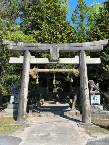 大清水神社の鳥居