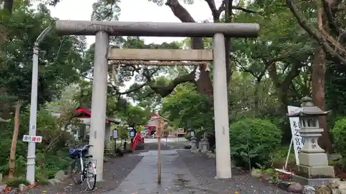 米之宮浅間神社の鳥居