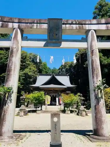 市房山神宮里宮神社の鳥居