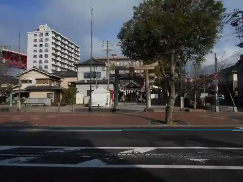 西大山笠宿の鳥居