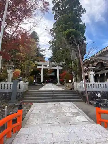 富士山東口本宮 冨士浅間神社の鳥居