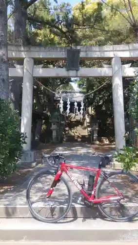 小栗原稲荷神社の鳥居