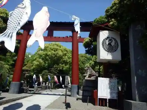 平塚八幡宮の鳥居