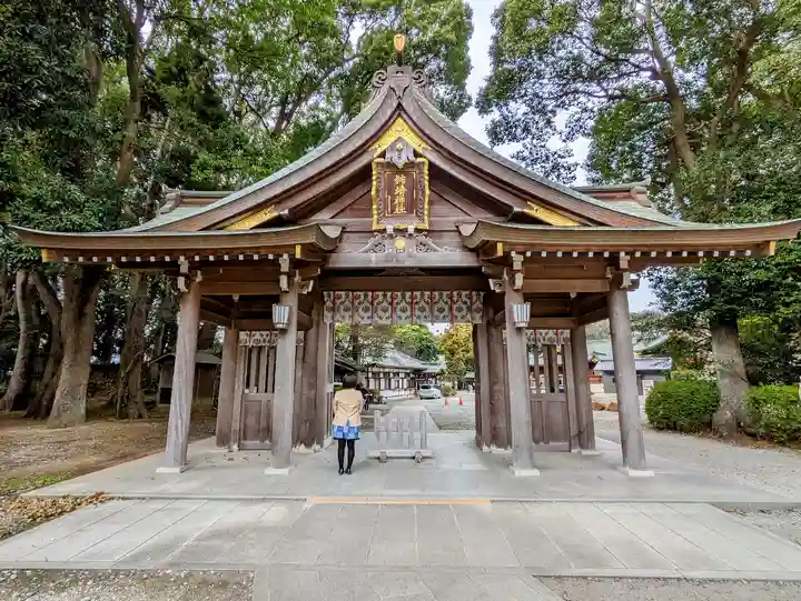 姉埼神社の山門・神門
