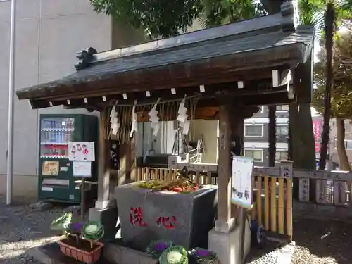 高円寺氷川神社の手水