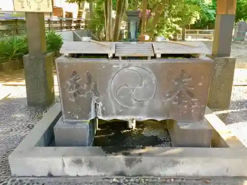 鮫州八幡神社の手水舎