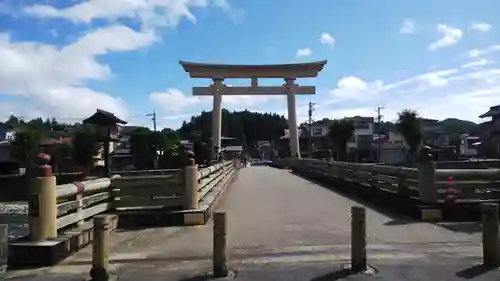 櫻山八幡宮の鳥居