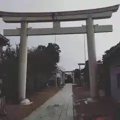 健田須賀神社の鳥居