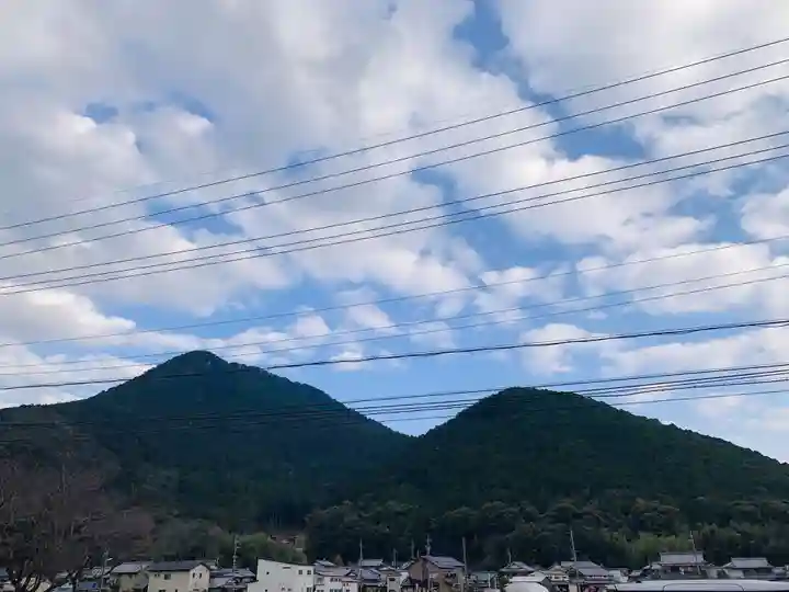 御上神社の景色