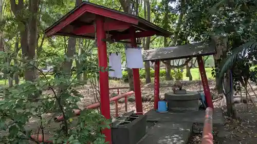 光金稲荷神社の手水舎